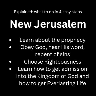New Jerusalem Explained